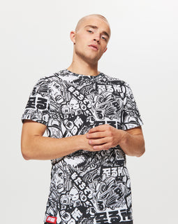 T-Shirt With All-Over Print